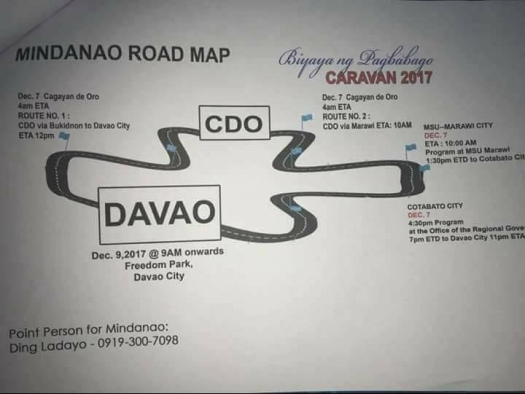 Map Biyaya ng Pagbabago Caravan